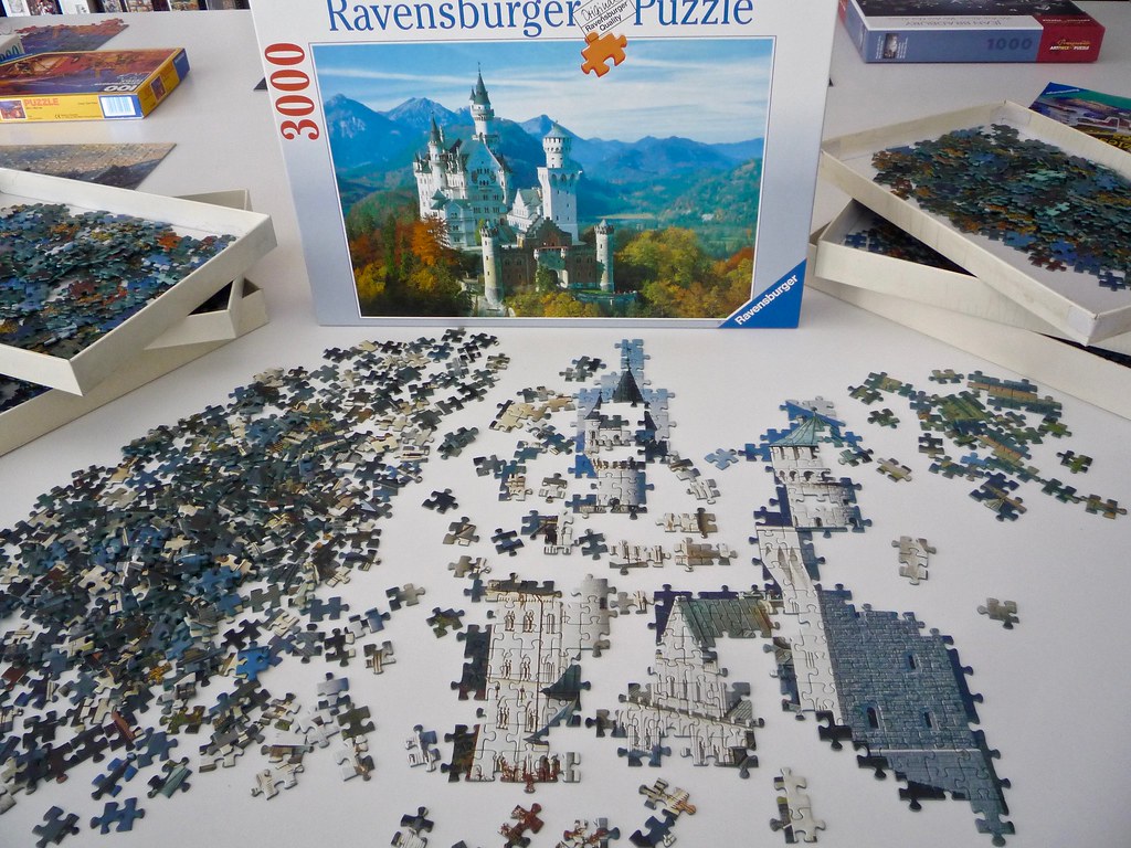 3000, Ravensburger, Autumnal Colors - Rare Puzzles