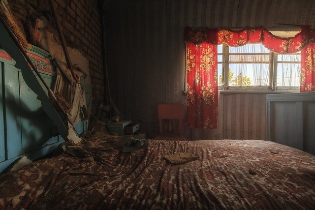 Bedroom of decay