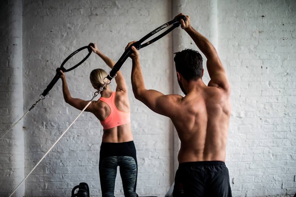 Reformer Pilates Photography - Couple Arm Exercise | Flickr