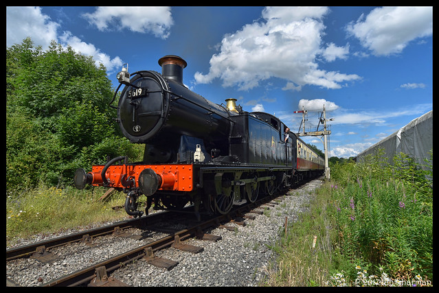 No 5619 9th July 2017 Midland Railway 1960' Weekend