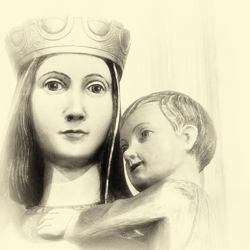 Madonna & Child, All Saints Clipstone | Church of All Saints… | Flickr