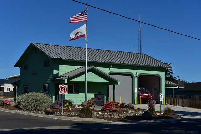Cal Fire Point Arena Fire Station - Nikon D750 - AFS Nikkor 28-300mm 1:3.5-5.6G VR
