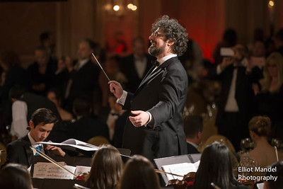 Music Director Allen Tinkham leads CYSO's Symphony Orchestra