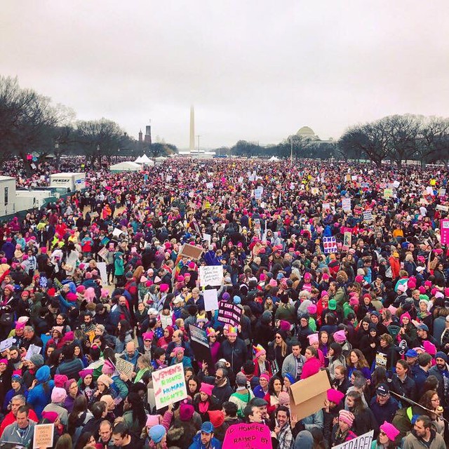 Women's March on Washington #womansmarch #womansmarchonwashington #whyimarch #womansmarch2017 #pussyhats