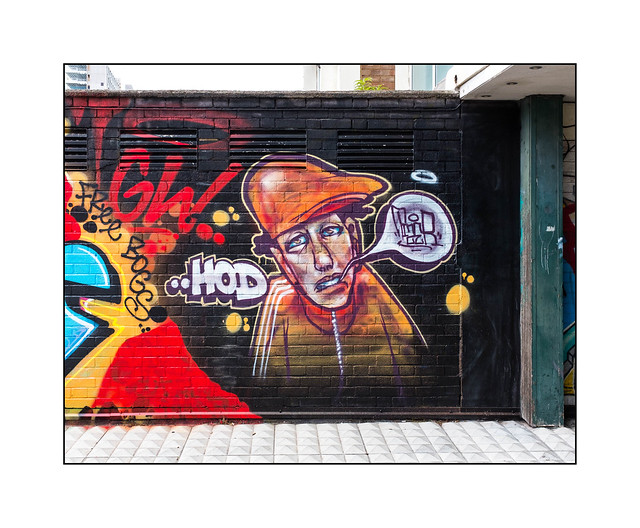 Street Art (Tizer), East London, England.