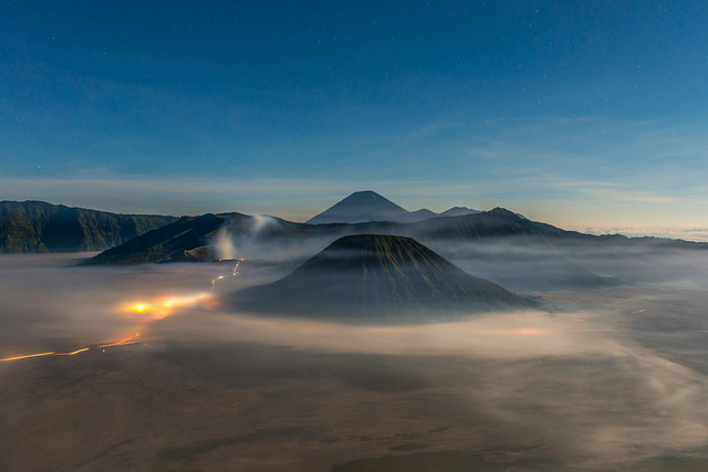 Mt. Bromo at dawn