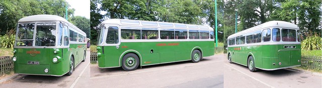 July 2017 - Preserved London Transport RFW14 / LUC389 at East Anglia Transport Museum.