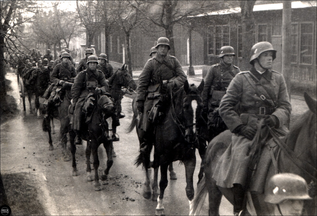 Kavallerie der Wehrmacht. 