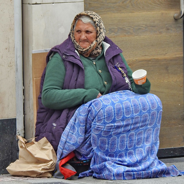 Begger / Homeless Woman / Dublin