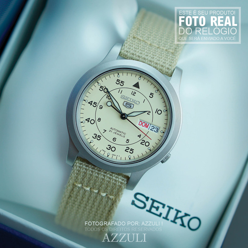 Relogio Seiko 5 SNK803 Branco 011 | Relogio Seiko 5 SNK803 B… | Flickr