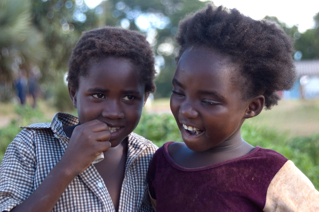 Children from Chinsali town, Zambia.