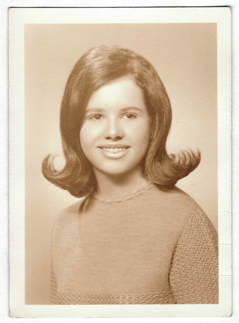 Vintage Snapshot circa 1966 : Monica from Plymouth PA