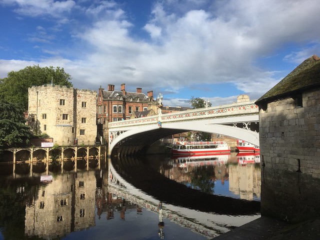 Lendal Bridge and the River Ouse, York (iPhone 6s)