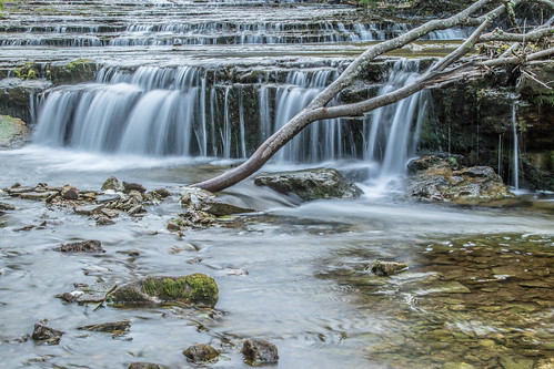 waterfall water upperpeninsula munisung michigan river creek park falls nature rocks