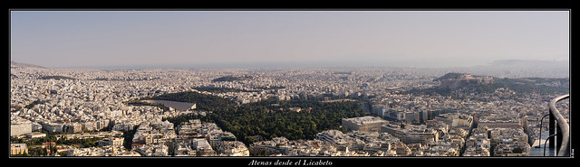 Atenas desde el Likabeto