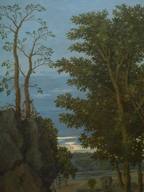POUSSIN Nicolas,1660-64 - L'Automne, La Grappe de Raisin rapportée de la Terre Promise (Louvre) - Detail 75