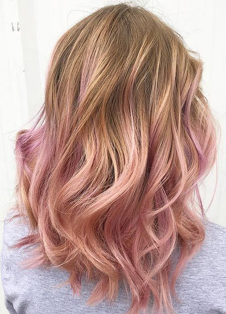 Trendy Hair Highlights : 40 Rose Gold Hair Color Ideas: In… | Flickr