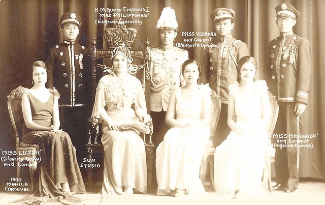 Manila Carnival Queens. 1933