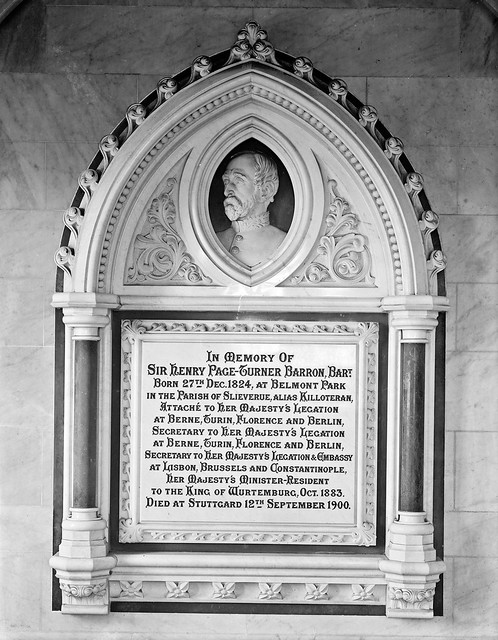 Monument to Sir Henry Barron. : commissioned by The Marquis de Pons