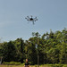 UAV test flight