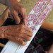 Dayak traditional weaving
