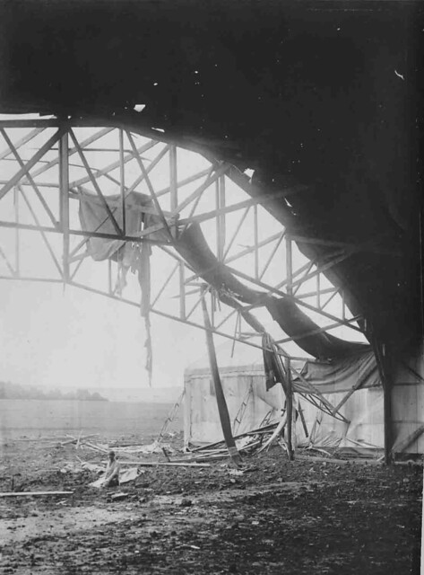 Aérodrome français de la Marne bombardé pendant la 1 GM (5)