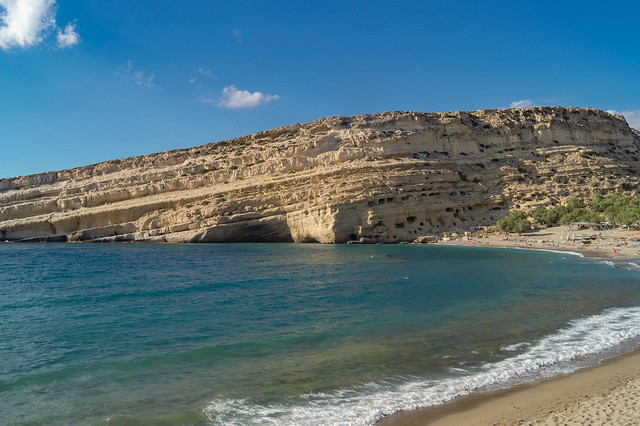 Beach Matala Crete