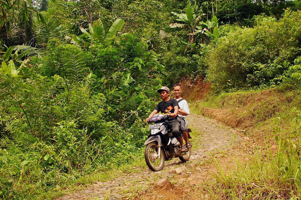 Daily life in Gunung Simpang, West Java, Indonesia, February, 2009.