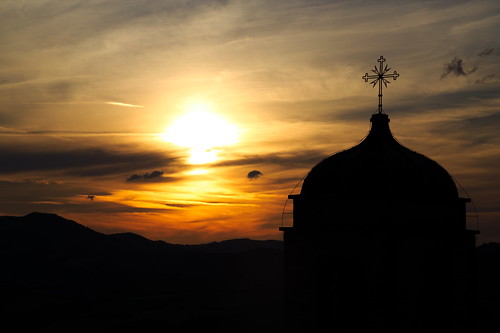 pennabilli sunset tramonto landscape paesaggio church chiesa croce cross canon eos6d 24105mm