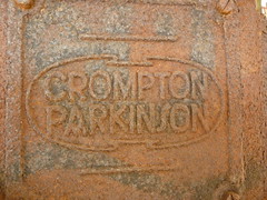 Crompton Parkinson nameplate