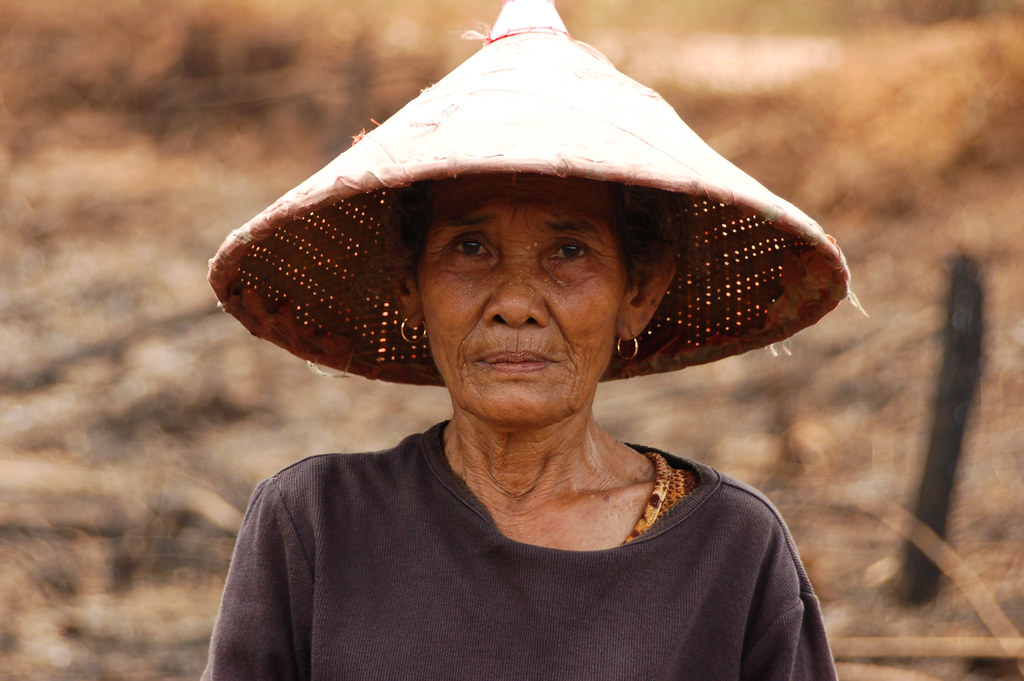 Portrait of people in Lake Sentarum, West Kalimantan, Indonesia.