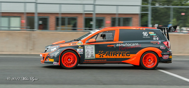 Andy Stockton in his Vauxhall Astra Van in the 'Club 2 Wheel Drive' Class