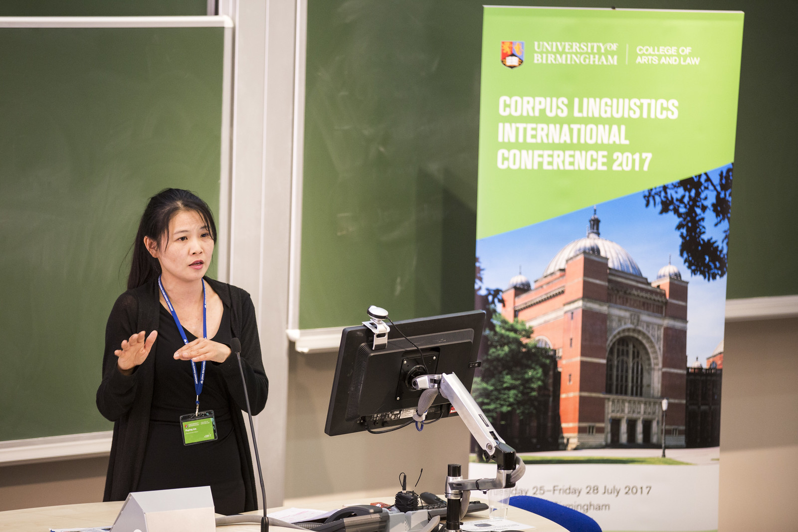 Fuying Lin, Corpus Linguistics Conference 2017