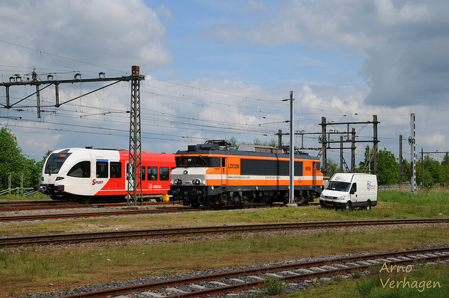 2014 | Arriva 255 en Locon 9908 te Apeldoorn