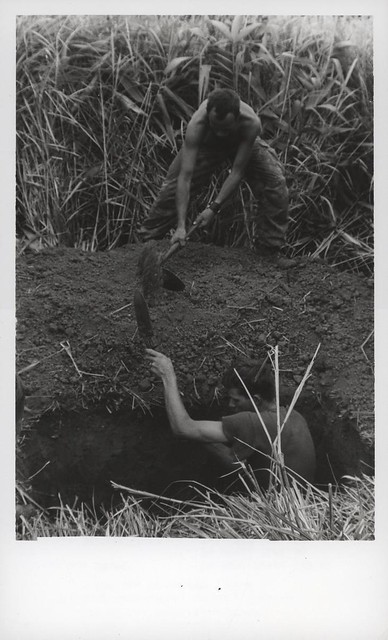 W. Thomas and A.B. Shaffer Dig A Fox Hole, 1969