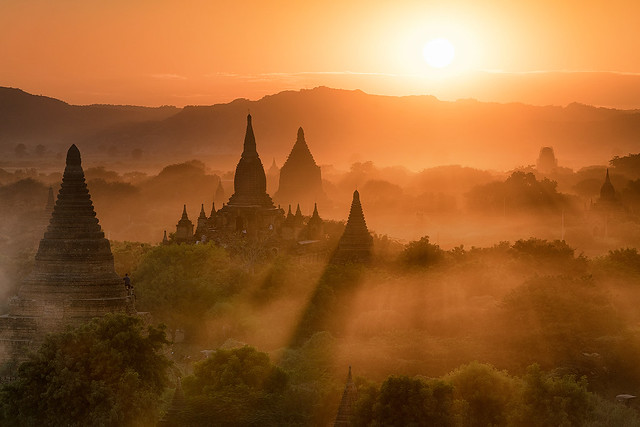 A Bagan Sunset