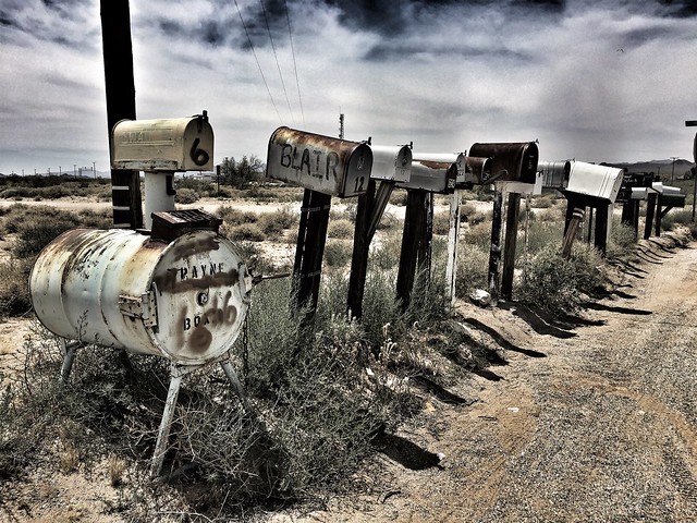 no postman needed on route 66 today...