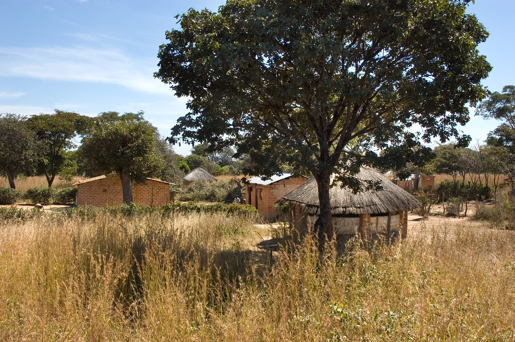 Chibaya village, Mpika District, a site of Center for International Forestry Research (CIFOR's) research into biofuels, Zambia.