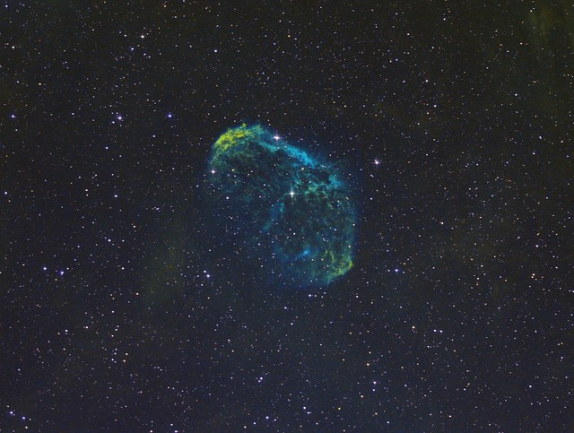 Crescent Nebula SHO