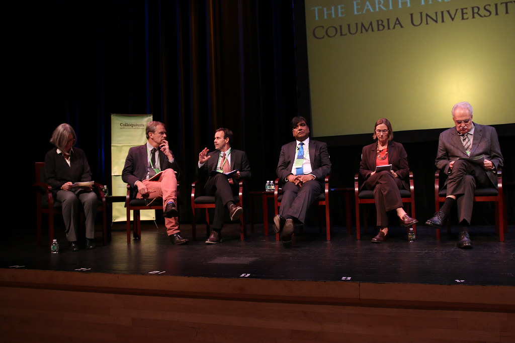 Leaders' discussion at the Colloquium on Forests and Climate: New Thinking for Transformational Change, Columbia University, New York.