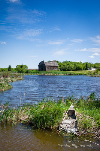 water barn saskatchewan boat lake derelectbarnandbuildings marsh melfort canada ca