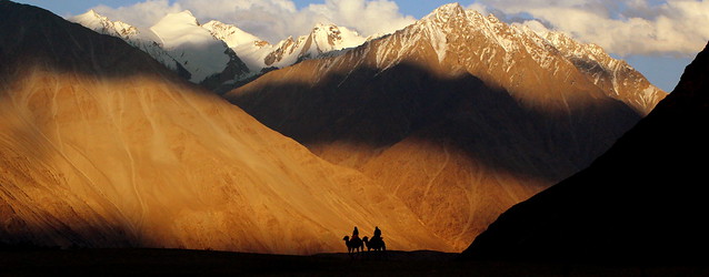 Light & Sand Magic at Leh. India.              Do the difficult things while they are easy and do the great things while they are small. A journey of a thousand miles must begin with a single step. Lao Tzu