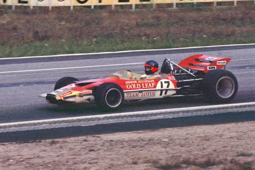 Emerson Fittipaldi Formula 1 Lotus 1970