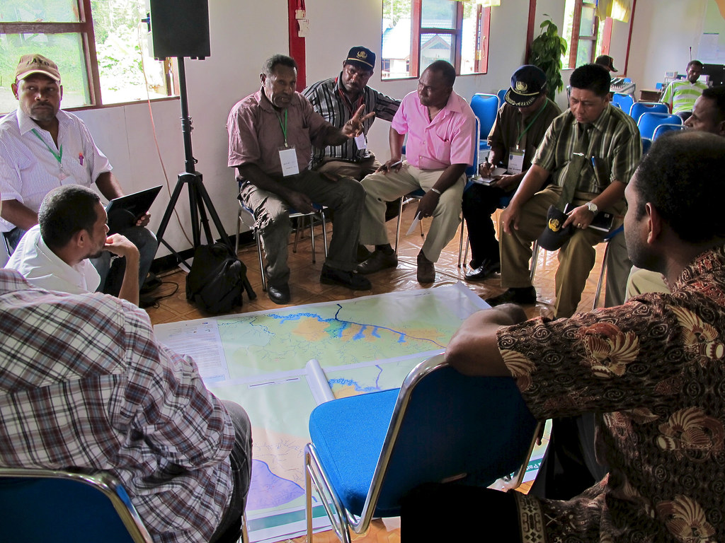 Workshop on Collaborative Land Use Planning in Papua, 20th-21st March 2012, Mamberamo Raya Regency, Papua.