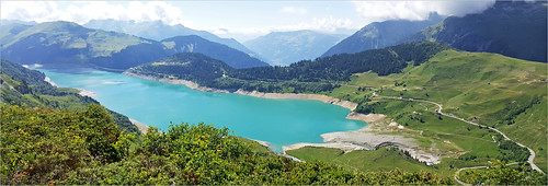 claudelina france alpes savoie lacbarrage lac barrage paysage landscape lacbarragederoselend eau water