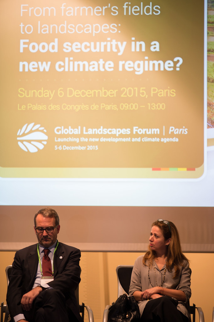 Side Event From farmer’s fields to landscapes – Food security in a new climate regime?, on Day 2. Global Landscapes...