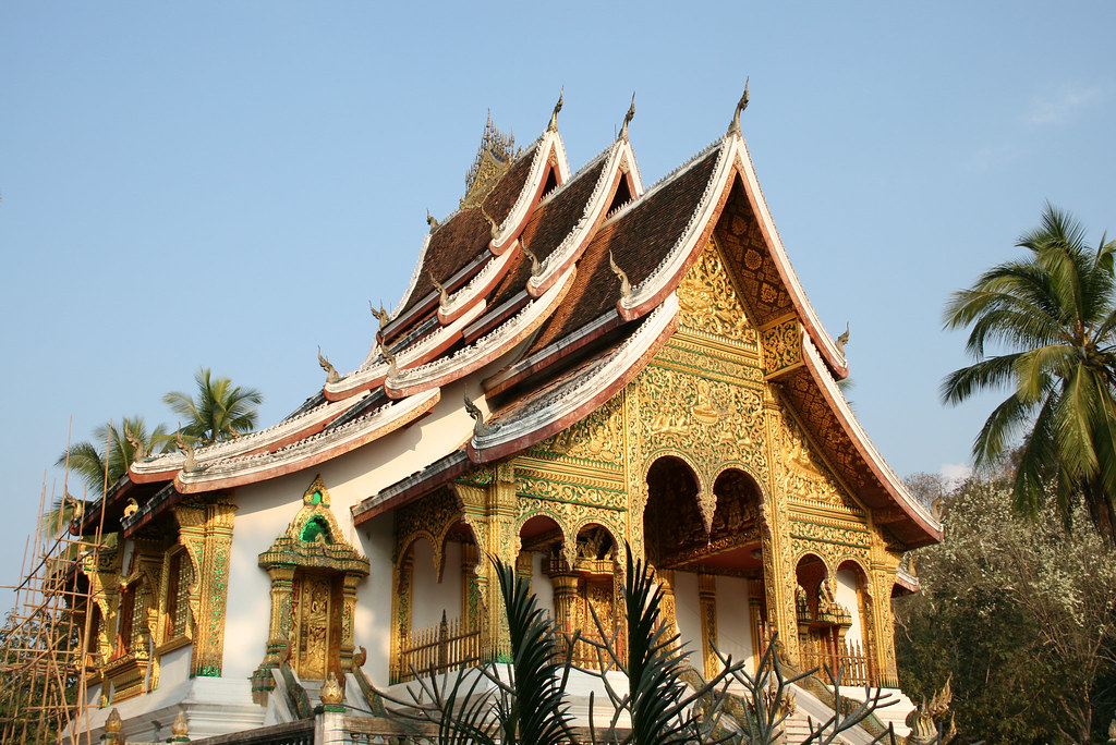 Wat Haw Pha Bang (A buddist temple) in Luang Prabang, Laos.