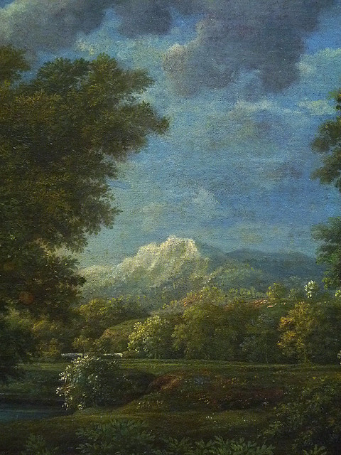 POUSSIN Nicolas,1660-64 - Le Printemps, Le Paradis Terrestre (Louvre) - Detail 34