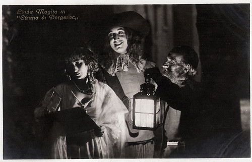 Linda Moglia and Pierre Magnier in Cirano di Bergerac (1923)