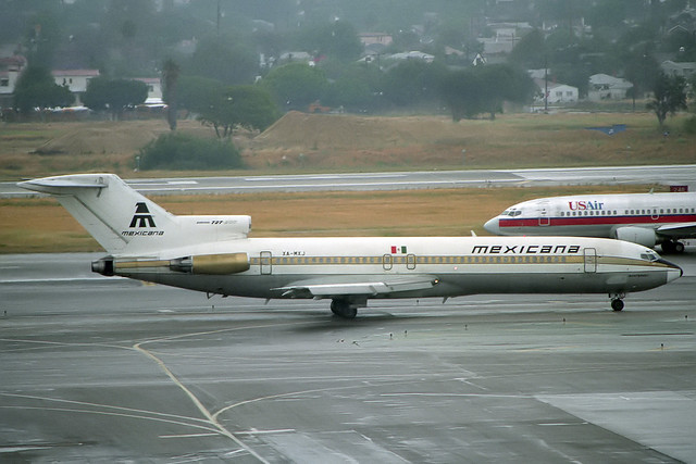 XA-MXJ Boeing 727-2A1 Mexicana